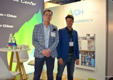 Michel Betzold en Joost Edens van VDH Watertechnologie.